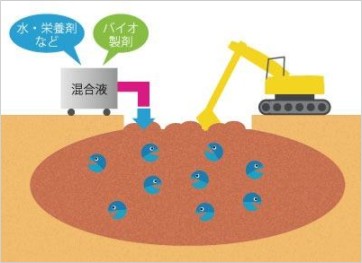 生物修复的土壤净化工法